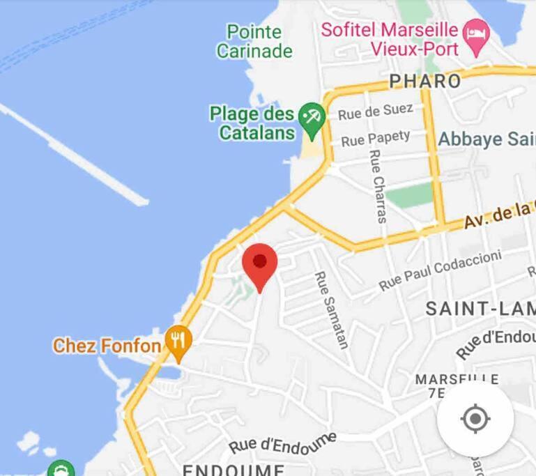 T2 Proximite Mer, Vallon Des Auffes Apartment Marsilia Exterior foto